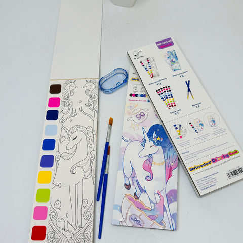 Watercolour Colouring Book