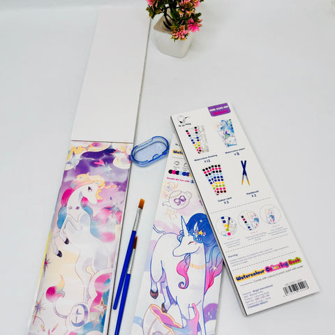 Watercolour Colouring Book