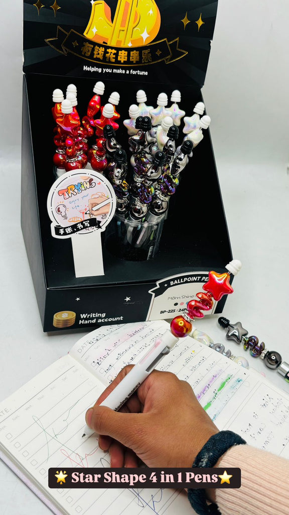 Star Shape 4 In 1 Pen