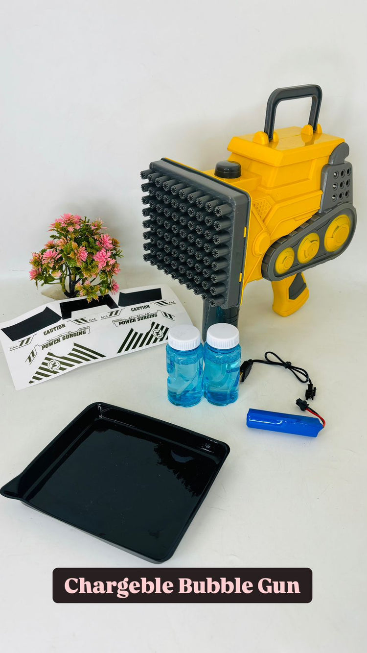 Chargeble Bubble Gun Machine