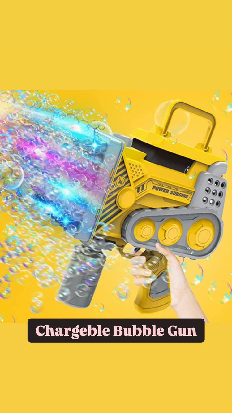 Chargeble Bubble Gun Machine
