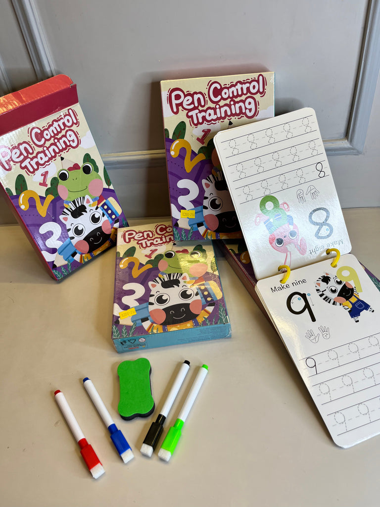 Pen Controlling Training Book