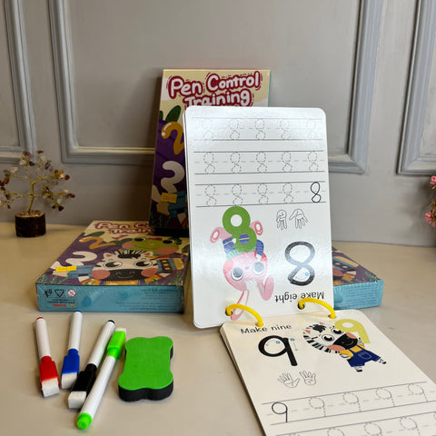 Pen Controlling Training Book