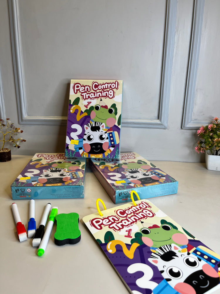 Pen Controlling Training Book