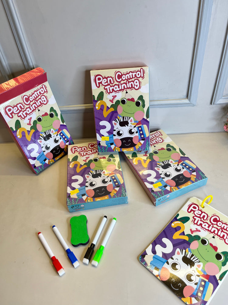 Pen Controlling Training Book