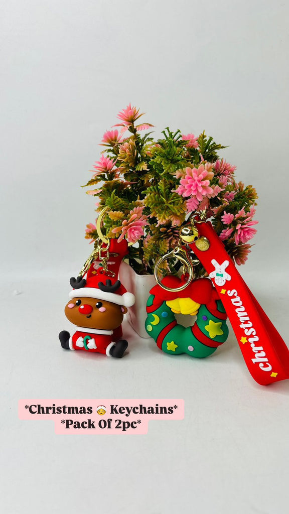 Christmas Keychain Pack Of 2