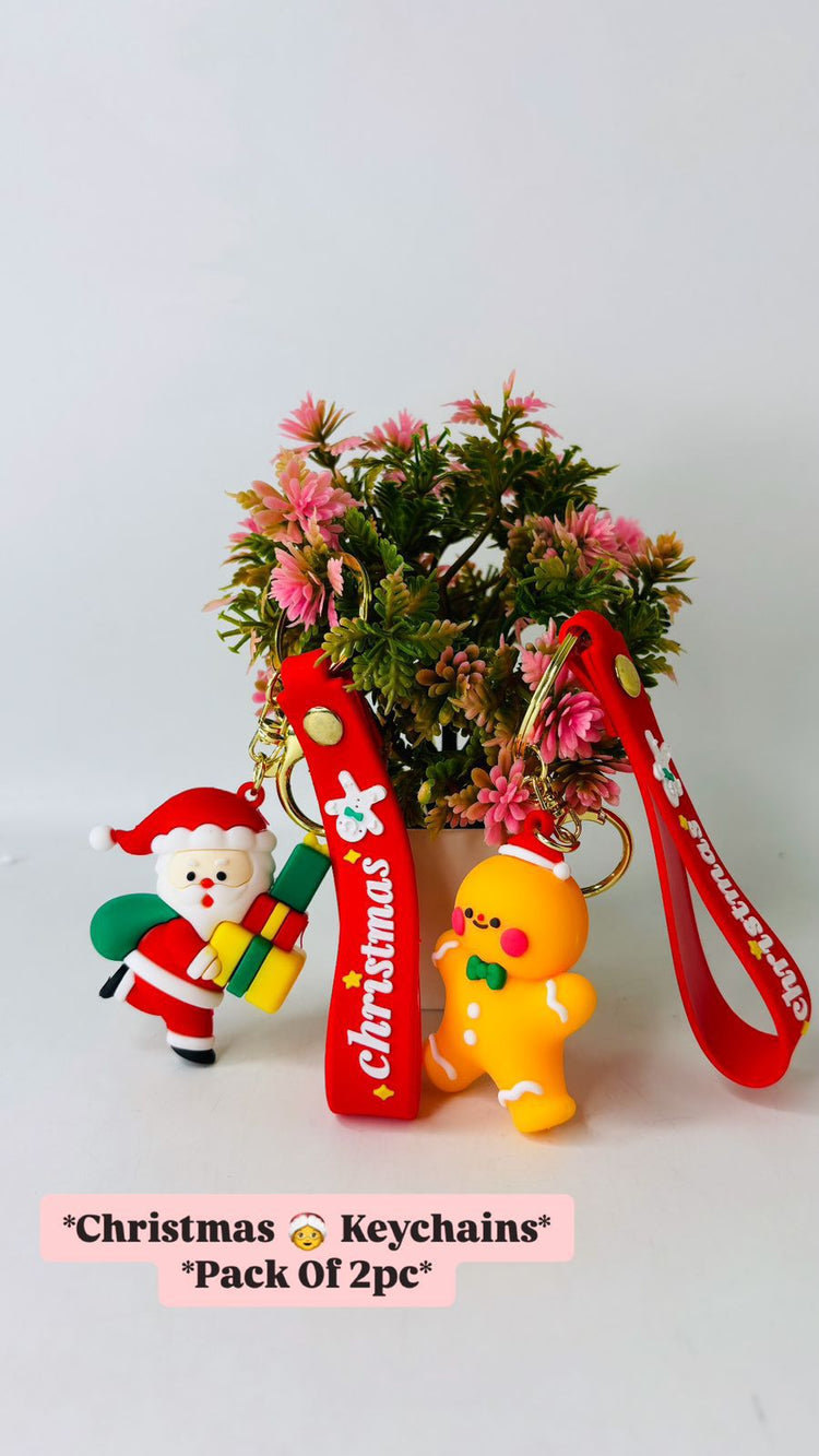 Christmas Keychain Pack Of 2